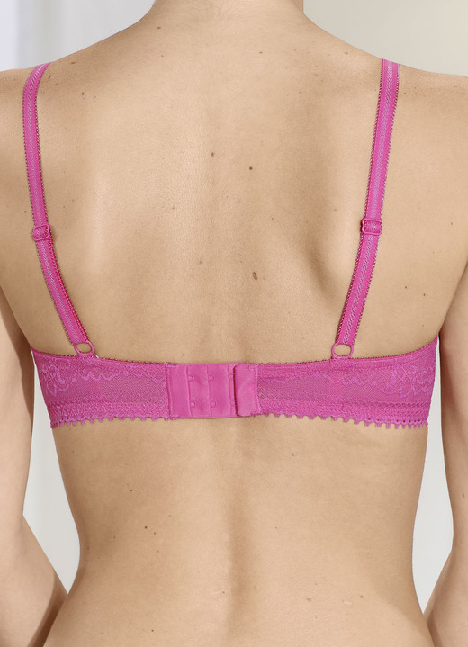 Soft-BH - Nina von C. BH mit vorgeformten Cups, in Größe 070 bis 090, in Cup B, in Farbe PINK Ansicht 3