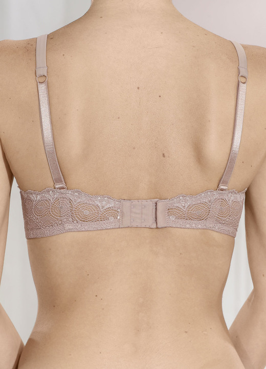 Soft-BH - Sassa BH mit vorgeformten Cups, in Größe 075 bis 095, in Cup D, in Farbe SCHWARZ Ansicht 6