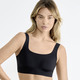Bustiers - Herrlich bequemes Sloggi ZERO Feel 2.0-Bustier – Farbe SCHWARZ – Ansicht 1 Bustiers - Herrlich bequemes Sloggi ZERO Feel 2.0-Bustier, in Größe L (passend für Gr. 80 (Cup C) + Gr. 85 (Cup A, B) bis XXL (passend für Gr. 90 (Cup C) + Gr. 95 (Cup A, B), in Farbe SAND – Farbe SCHWARZ – Ansicht 1