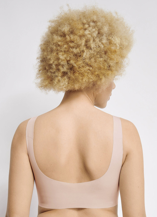 Bustiers - Herrlich bequemes Sloggi ZERO Feel 2.0-Bustier Ansicht 3 Bustiers - Herrlich bequemes Sloggi ZERO Feel 2.0-Bustier, in Größe L (passend für Gr. 80 (Cup C) + Gr. 85 (Cup A, B) bis XXL (passend für Gr. 90 (Cup C) + Gr. 95 (Cup A, B), in Farbe SAND Ansicht 3