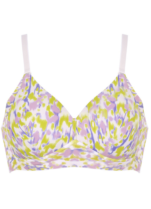 - Naturana BH seitlich extrahoch geschnitten, in Größe 075 bis 100, in Cup B, in Farbe PUDER-BUNT Ansicht 2