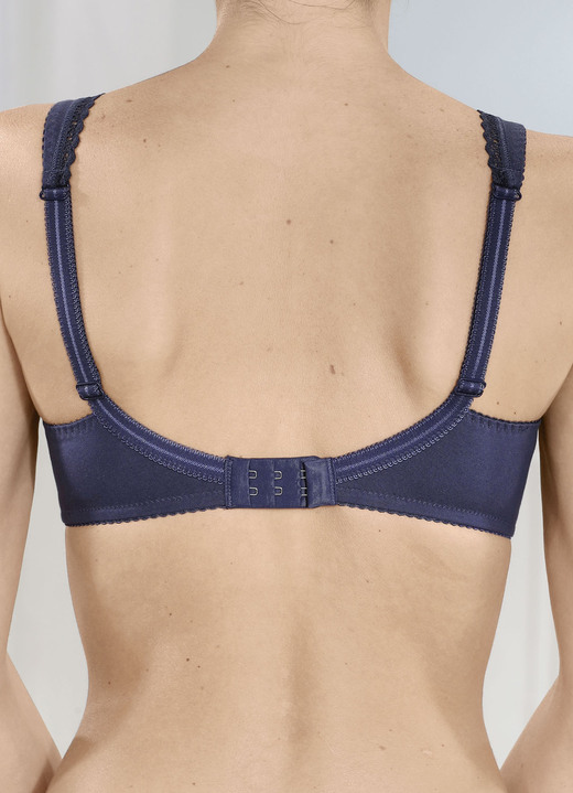 - Susa BH mit hohem Baumwollanteil, in Größe 075 bis 095, in Cup B, in Farbe MARINE Ansicht 4