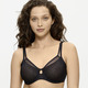 Bügel-BH - Triumph Signature Sheer-Minimizer-Bügel-BH mit vorgeformten Cups, in Größe 070 bis 095, in Cup H, in Farbe ECRU – Farbe SCHWARZ – Ansicht 2