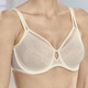 Bügel-BH - Triumph Signature Sheer-Minimizer-Bügel-BH mit vorgeformten Cups, in Größe 070 bis 095, in Cup H, in Farbe ECRU – Farbe ECRU – Ansicht 3