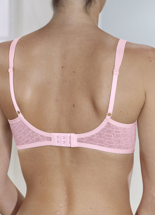 Bügel-BH - Triumph Signature Sheer-Minimizer-Bügel-BH mit vorgeformten Cups, in Größe 070 bis 095, in Cup H, in Farbe ECRU Ansicht 7