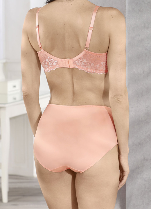 Bügel-BH - Sassa Bügel-BH aus elastischer Spitze, in Größe 075 bis 095, in Cup B, in Farbe PFIRSICH Ansicht 5