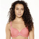 Bügel-BH - LingaDore Bügel-BH mit hübschem Jacquarddessin, in Größe 075 bis 090, in Cup A, in Farbe PFIRSICH – Farbe PFIRSICH – Ansicht 1