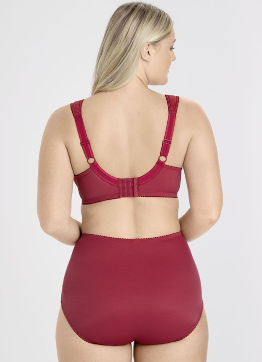 Bügel-BH - Miss Mary Bügel-BH mit strukturiertem Vorderteil, in Größe 075 bis 110, in Cup D, in Farbe WEISS Ansicht 18