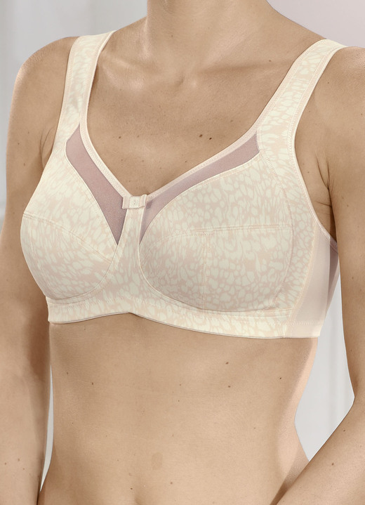 Soft-BH - Anita BH mit farbharmonischem Druckdessin Ansicht 2 Soft-BH - Anita BH mit farbharmonischem Druckdessin, in Größe 075 bis 115, in Cup C, in Farbe ZARTAPRICOT Ansicht 2