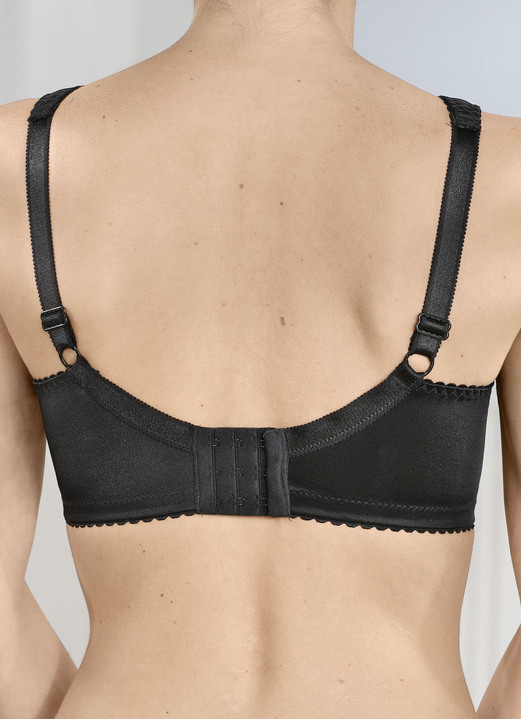 Soft-BH - BH in Schwarz Ansicht 2 Soft-BH - BH in Schwarz, in Größe 080 bis 110, in Cup B, in Farbe SCHWARZ Ansicht 2