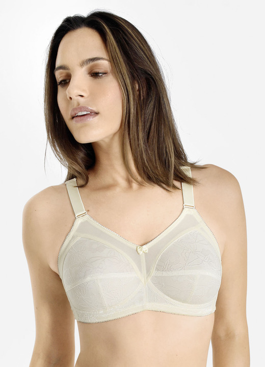 Soft-BH - Sassa Zweierpack BH Ansicht 3 Soft-BH - Sassa Zweierpack BH, in Größe 075 bis 110, in Cup D, in Farbe 1X WEISS, 1X SCHWARZ Ansicht 3