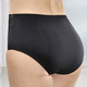 - Viererpack Slips mit Elastikspitze, in Größe 038 bis 052, in Farbe SCHWARZ – Farbe SCHWARZ – Ansicht 2