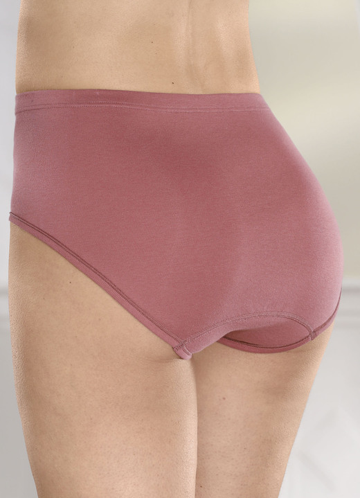 Slips - Conta Dreierpack Slips mit Gummizug im Bund, in Größe 038 bis 050, in Farbe WEISS Ansicht 6