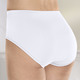 Slips - Conta Dreierpack Slips mit Gummizug im Bund, in Größe 038 bis 050, in Farbe TERRA – Farbe WEISS – Ansicht 2