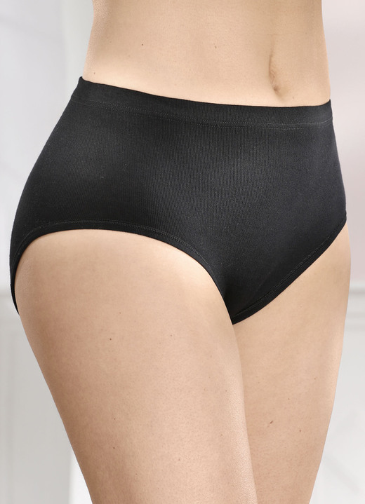 Slips - Conta Dreierpack Slips mit Gummizug im Bund, in Größe 038 bis 050, in Farbe TERRA Ansicht 3