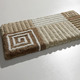 Badgarnituren - Badgarnitur mit rutschhemmener  Rückseite – Farbe BEIGE Badgarnituren - Badgarnitur mit rutschhemmener  Rückseite, in Größe 100 (Vorleger halbrund, 50/ 80 cm) bis 112 (WC-Deckelbezug, 47/ 50 cm), in Farbe GRAU