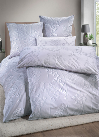 Bettwäschegarnituren - Wendebettwäsche-Garnitur aus 100% Baumwolle, in Größe 111 (40/80 cm + 135/200 cm) bis 115 (80/80 cm + 155/220 cm), in Farbe BEIGE