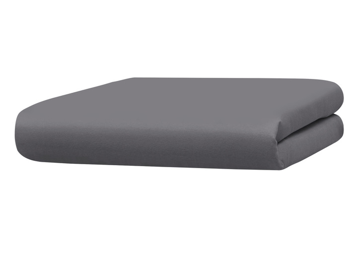 Spannbetttücher - Mako-Feinjersey-Spannbetttücher und Kissenbezüge aus 100% Baumwolle, in Größe 120 (1 Kissenbezug, 80/ 80 cm) bis 138 (1 Spannbetttuch, 200/200 cm), in Farbe BLEU Ansicht 29