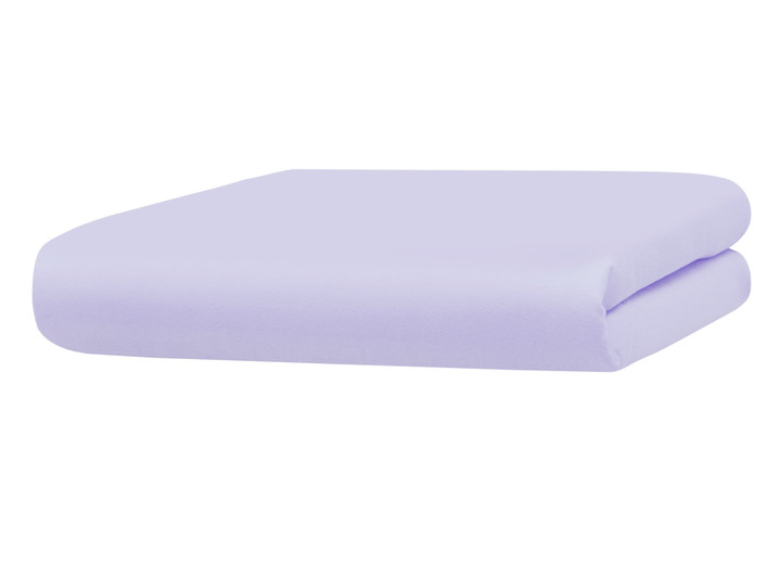 Spannbetttücher - Mako-Feinjersey-Spannbetttücher und Kissenbezüge aus 100% Baumwolle, in Größe 120 (1 Kissenbezug, 80/ 80 cm) bis 138 (1 Spannbetttuch, 200/200 cm), in Farbe BLEU Ansicht 14