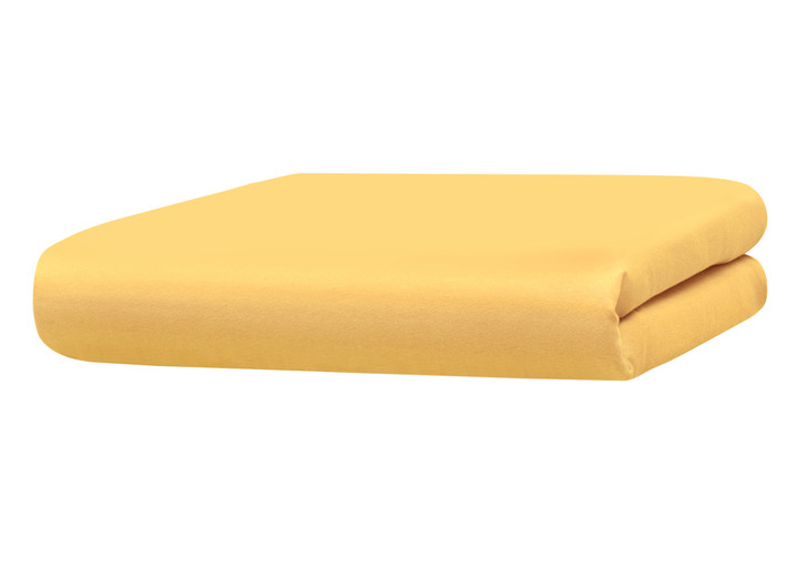 Spannbetttücher - Mako-Feinjersey-Spannbetttücher und Kissenbezüge aus 100% Baumwolle, in Größe 120 (1 Kissenbezug, 80/ 80 cm) bis 138 (1 Spannbetttuch, 200/200 cm), in Farbe BLEU Ansicht 4