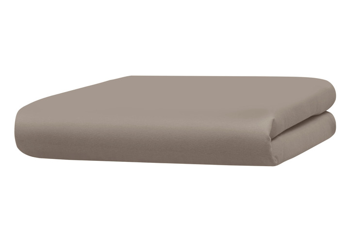 Spannbetttücher - Mako-Feinjersey-Spannbetttücher und Kissenbezüge aus 100% Baumwolle, in Größe 120 (1 Kissenbezug, 80/ 80 cm) bis 138 (1 Spannbetttuch, 200/200 cm), in Farbe WEISS Ansicht 25