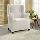 Sessel- & Sofaüberwürfe - Multi-elastische Stretchbezüge – Farbe CREME – Ansicht 6 Sessel- & Sofaüberwürfe - Multi-elastische Stretchbezüge, in Größe 101 (Sesselbezug) bis 113 (Ohrensessel-Bezug), in Farbe GRÜN – Farbe CREME – Ansicht 6