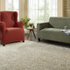 Sessel- & Sofaüberwürfe - Multi-elastische Stretchbezüge – Farbe CREME – Ansicht 1 Sessel- & Sofaüberwürfe - Multi-elastische Stretchbezüge, in Größe 101 (Sesselbezug) bis 113 (Ohrensessel-Bezug), in Farbe GRÜN – Farbe CREME – Ansicht 1