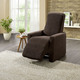Sessel- & Sofaüberwürfe - Multi-elastische Stretchbezüge – Farbe BRAUN – Ansicht 2 Sessel- & Sofaüberwürfe - Multi-elastische Stretchbezüge, in Größe 101 (Sesselbezug) bis 113 (Ohrensessel-Bezug), in Farbe GRÜN – Farbe BRAUN – Ansicht 2