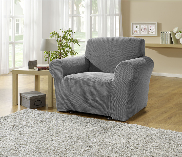 Sessel- & Sofaüberwürfe - Multi-elastische Stretchbezüge Ansicht 34 Sessel- & Sofaüberwürfe - Multi-elastische Stretchbezüge, in Größe 101 (Sesselbezug) bis 113 (Ohrensessel-Bezug), in Farbe GRÜN Ansicht 34
