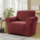Sessel- & Sofaüberwürfe - Multi-elastische Stretchbezüge – Farbe ZIEGELROT – Ansicht 10 Sessel- & Sofaüberwürfe - Multi-elastische Stretchbezüge, in Größe 101 (Sesselbezug) bis 113 (Ohrensessel-Bezug), in Farbe GRÜN – Farbe ZIEGELROT – Ansicht 10