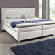 Boxspringbetten - Boxspringbett mit LED-Beleuchtung – Farbe WEISS – Ansicht 2 Boxspringbetten - Boxspringbett mit LED-Beleuchtung, in Farbe WEISS – Farbe WEISS – Ansicht 2