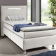 Boxspringbetten - Boxspringbett mit LED-Beleuchtung – Farbe WEISS Boxspringbetten - Boxspringbett mit LED-Beleuchtung, in Farbe WEISS