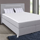 Boxspringbetten - Boxspringbett mit LED-Beleuchtung – Farbe GRAU – Ansicht 2 Boxspringbetten - Boxspringbett mit LED-Beleuchtung, in Farbe WEISS – Farbe GRAU – Ansicht 2