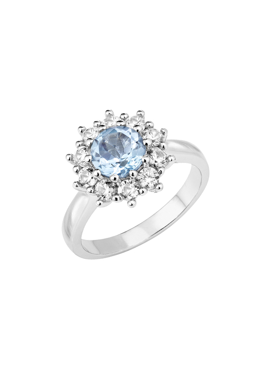 Ringe - Damenring im Blumendesign, in Größe 160 bis 220, in Farbe  Ansicht 2