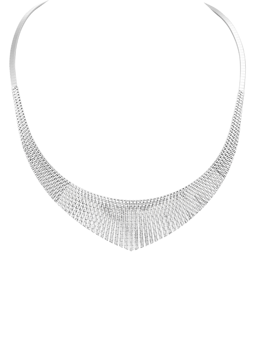Ohrschmuck - Omega-Collier, in Farbe  Ansicht 2