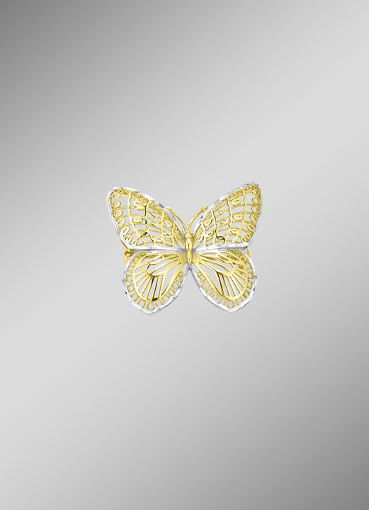 - Anstecknadel Schmetterling, in Farbe  Ansicht 1