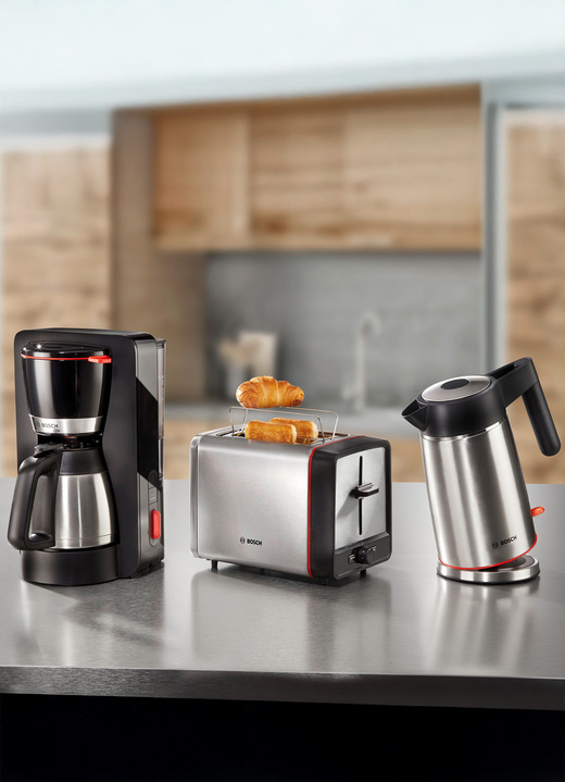 Küchengeräte-Serien - Bosch Frühstücksserie im kompakten Design, in Farbe EDELSTAHL, in Ausführung Toaster Ansicht 2