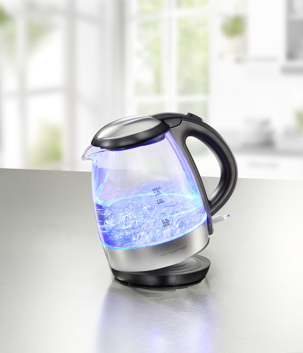 Küchengeräte-Serien - Emerio Frühstücksserie mit Applikationen aus Edelstahl, in Farbe SILBER-SCHWARZ, in Ausführung Toaster Ansicht 2