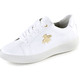 Slipper & Schnürschuhe - ELENA EDEN Sneaker aus Lackleder mit edlem Metallschmuck – Farbe WEISS – Ansicht 1 Slipper & Schnürschuhe - ELENA EDEN Sneaker aus Lackleder mit edlem Metallschmuck, in Größe 036 bis 042, in Farbe WEISS – Farbe WEISS – Ansicht 1