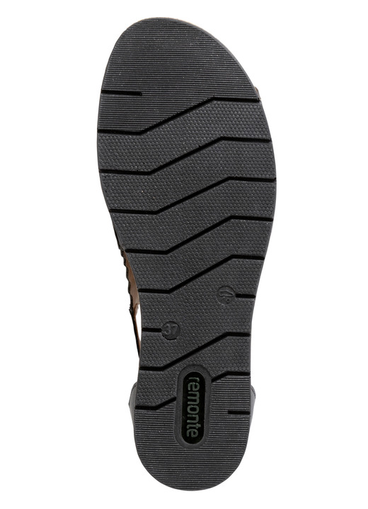 - Sandale mit Klettverschluss, in Größe 036 bis 042, in Farbe SCHWARZ Ansicht 3