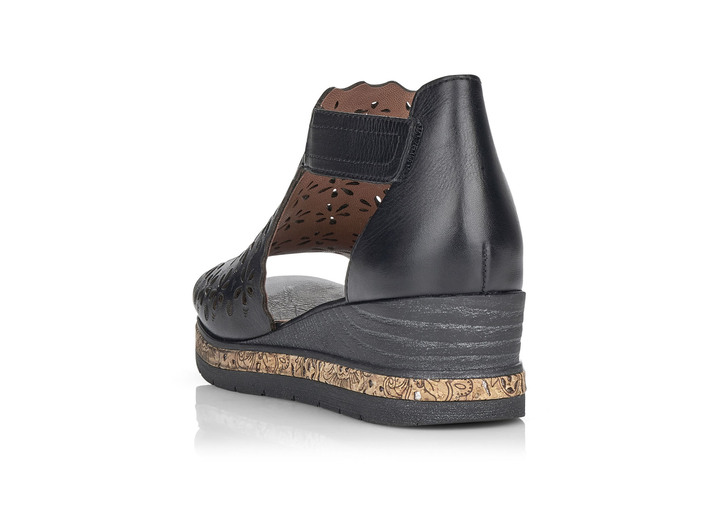 - Sandale mit Klettverschluss, in Größe 036 bis 042, in Farbe SCHWARZ Ansicht 5