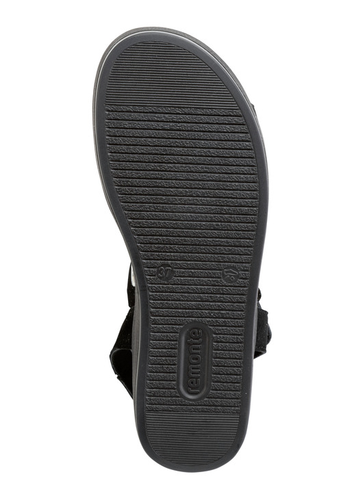 Sandaletten & Pantoletten - Sandale aus Samtveloursleder, in Größe 036 bis 042, in Farbe HELLBLAU Ansicht 19