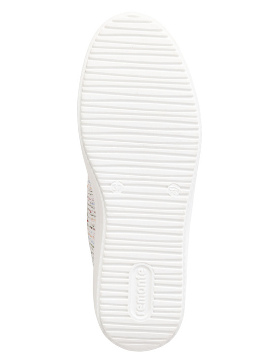 - Remonte Sneaker aus effektvoll strukturiertem Textilmaterial, in Größe 036 bis 042, in Farbe WEISS-MULTICOLOR Ansicht 3