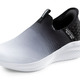 Slipper & Schnürschuhe - SKECHERS Slipper mit geformter Slip-Ins Fersenplatte – Farbe SCHWARZ-WEISS – Ansicht 1 Slipper & Schnürschuhe - SKECHERS Slipper mit geformter Slip-Ins Fersenplatte, in Größe 036 bis 041, in Farbe FLIEDER-TÜRKIS – Farbe SCHWARZ-WEISS – Ansicht 1