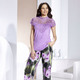 Shirts - Shirt mit aufwendiger Spitzenverarbeitung in 2 Farben – Farbe LILA – Ansicht 2 Shirts - Shirt mit aufwendiger Spitzenverarbeitung in 2 Farben, in Größe 034 bis 050, in Farbe LILA – Farbe LILA – Ansicht 2