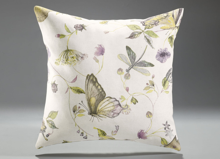 Tagesdecken - Tagesdecke und Kissenbezüge mit Schmetterlingsmotive, in Größe 873 (für Einzelbett, 135x210 cm) bis 924 (2 Kissenbezüge, 50x 50 cm), in Farbe BUNT Ansicht 12