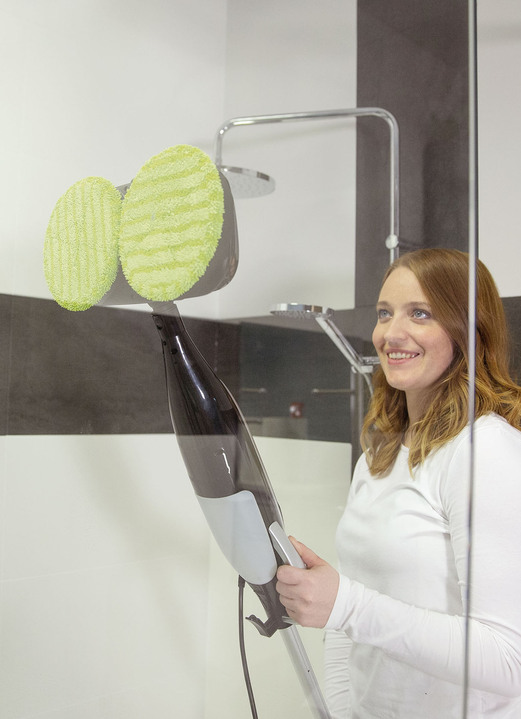 Reinigungsgeräte - Livington SteamTwister Dampf-Rotationsmopp Ansicht 4 Reinigungsgeräte - Livington SteamTwister Dampf-Rotationsmopp, in Farbe WEISS Ansicht 4