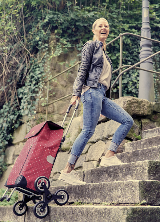 Mobilität - Treppensteiger Einkausroller Scala Shopper® Sofia Ansicht 2 Mobilität - Treppensteiger Einkausroller Scala Shopper® Sofia, in Farbe ROT Ansicht 2