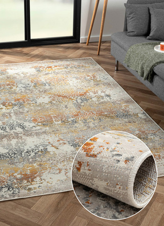 Robuster Teppich im modernen Used-Look