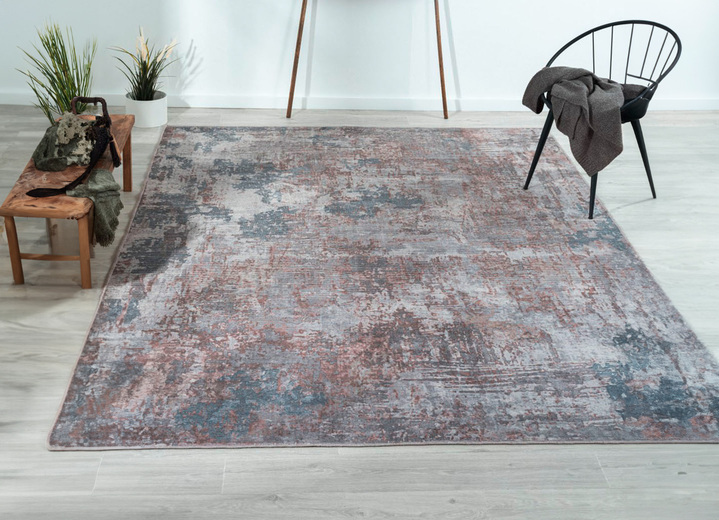 Modern - Wunderschöner Flachwebteppich für den Innen- und Außenbereich, in Größe 165 (Brücke, 120x180 cm) bis 282 (Teppich, 200x290 cm), in Farbe BUNT Ansicht 1